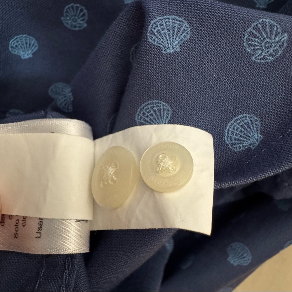 VINEYARD VINES Classic Fit Murray  Shirt Short Sleeve Button Down Shell Print LG - Picture 8 of 14